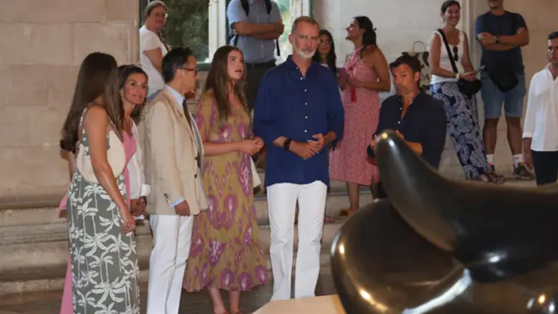 La cercanía de los reyes en Mallorca