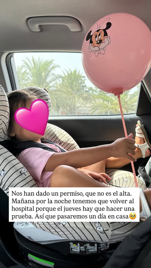 La hija de Lucía ha recibido un permiso para salir del hospital