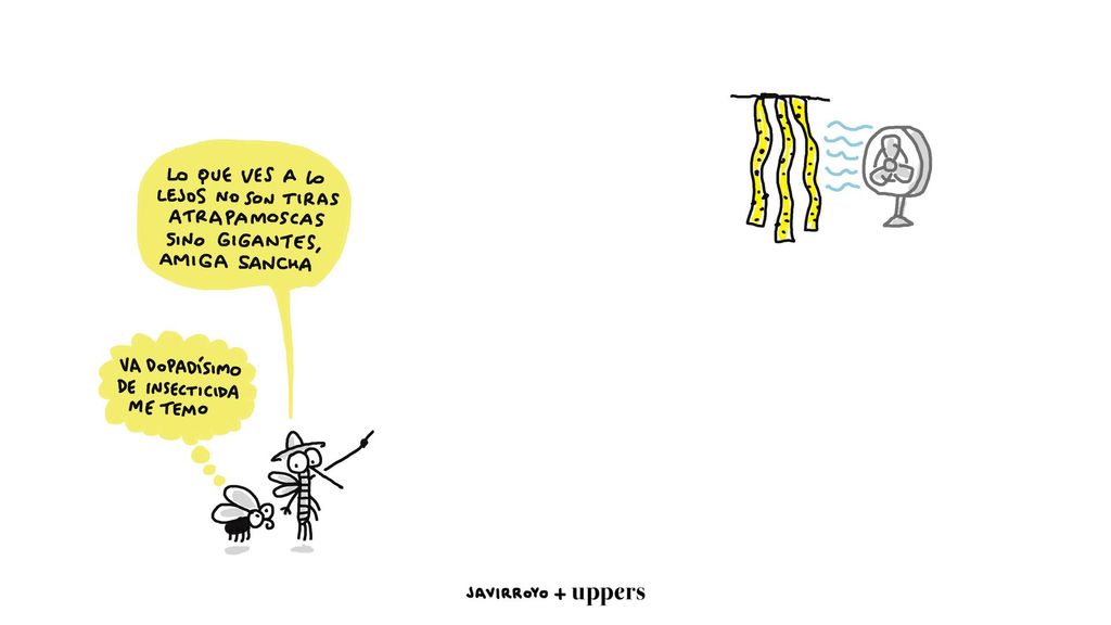 La viñeta de Javirroyo: "Mosquito Quijote"