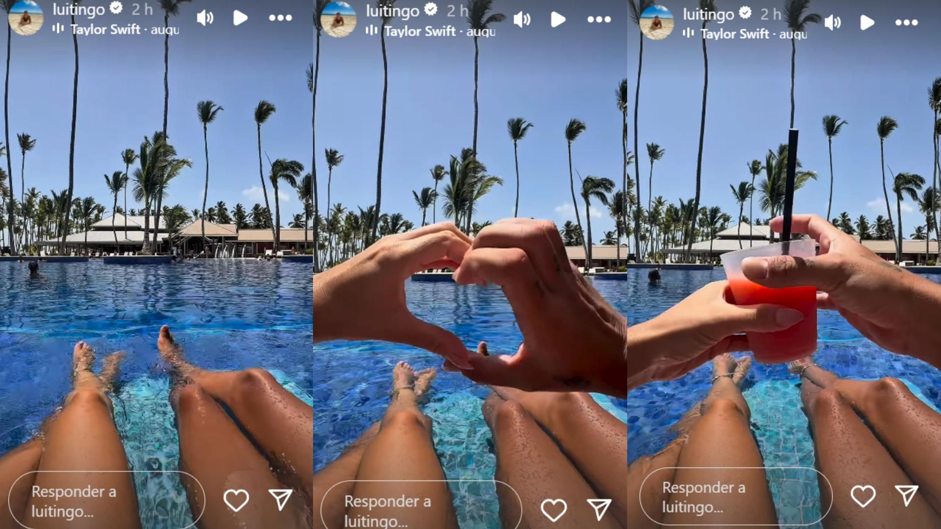 Luitingo publica un vídeo con una chica en sus vacaciones