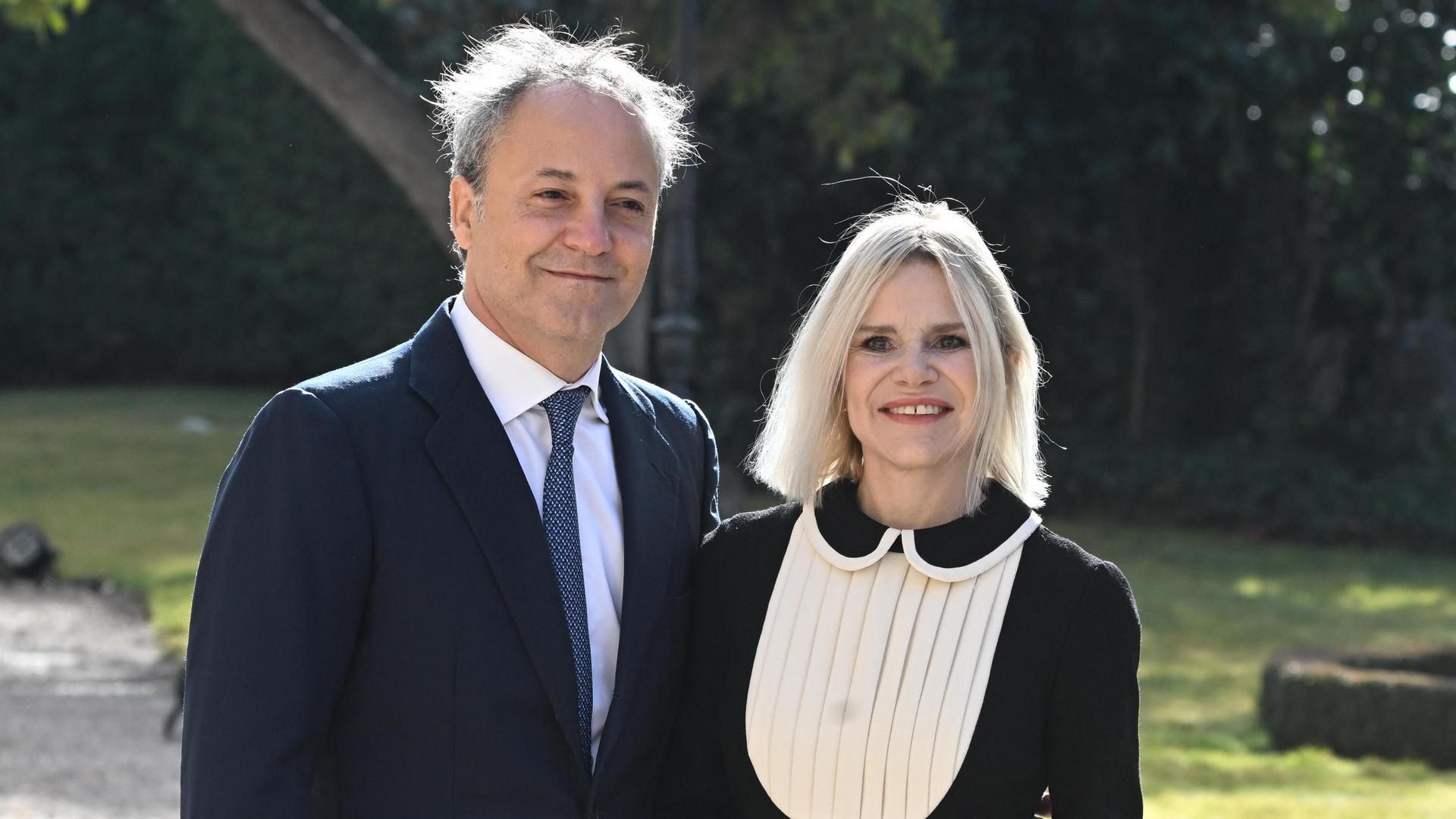 Narcís Rebollo y Eugenia Martínez de Irujo Narcís Rebollo y Eugenia Martínez de Irujo