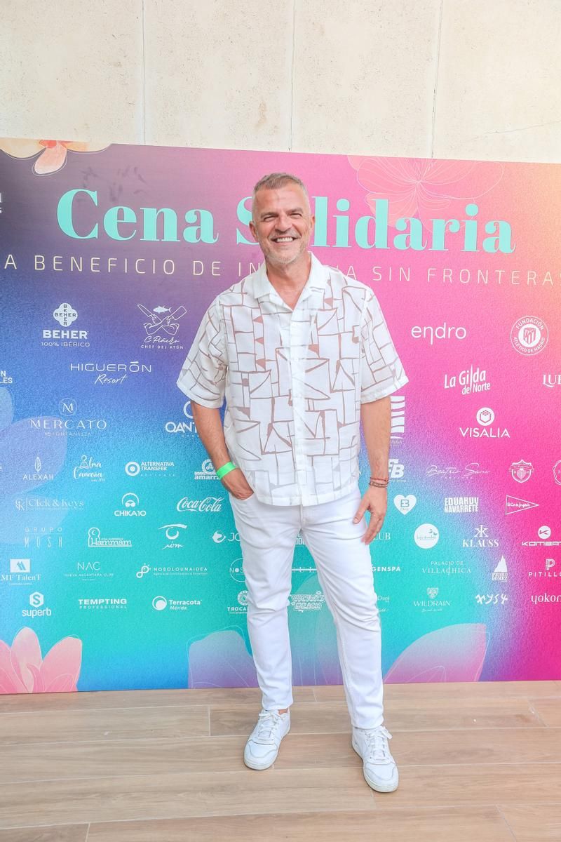 Raúl Castillo, en la Gala Benéfica de Infancia Sin Fronteras