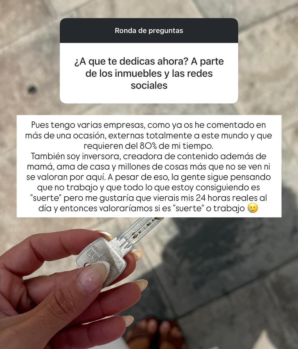 Ronda de preguntas en Instagram de Yoli (GH)