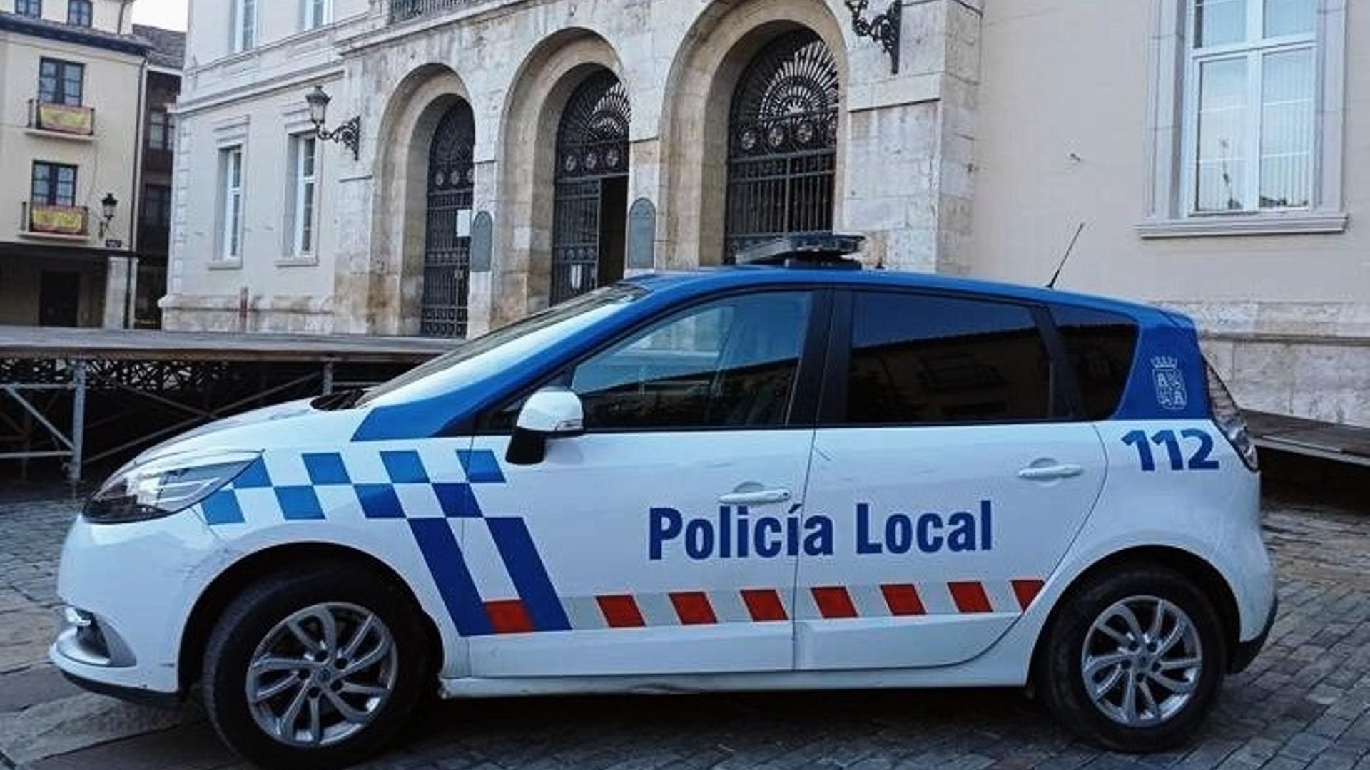 Vehículo de la policía Local de Palencia