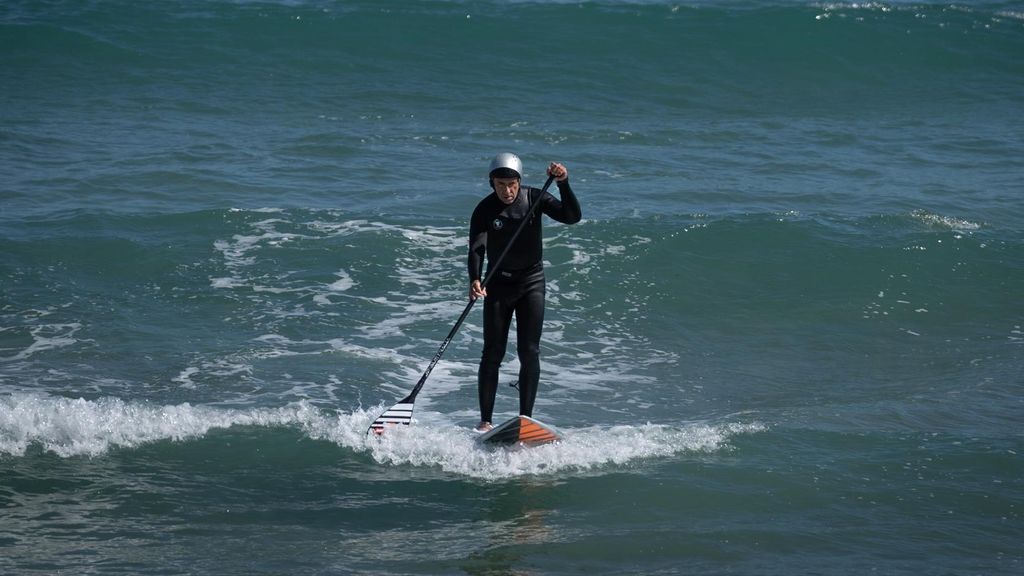 Advertencia sobre los riesgos del paddle surf: Salvamento Marítimo pide extremar la precaución