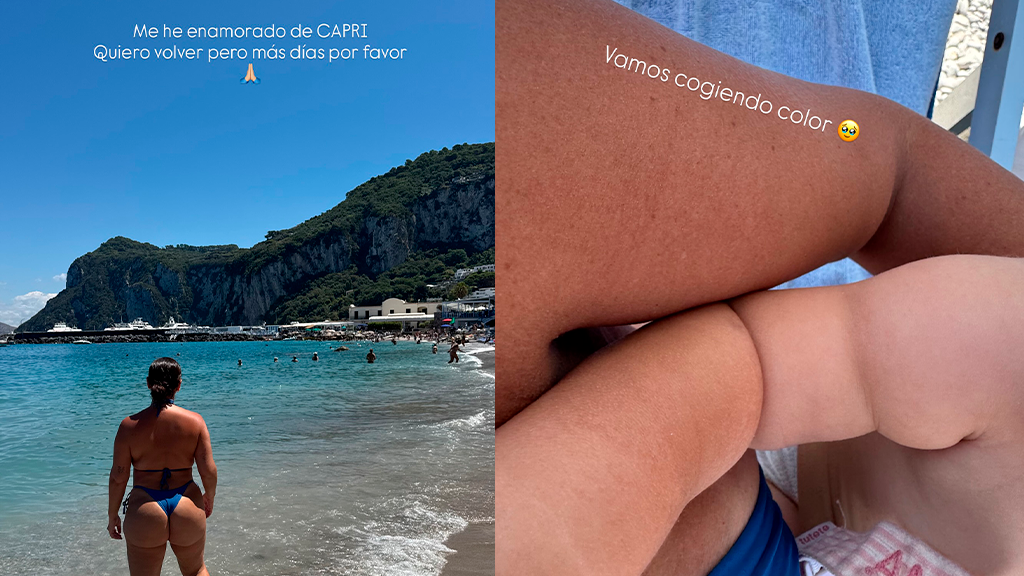 Así están siendo las vacaciones de Anabel Pantoja