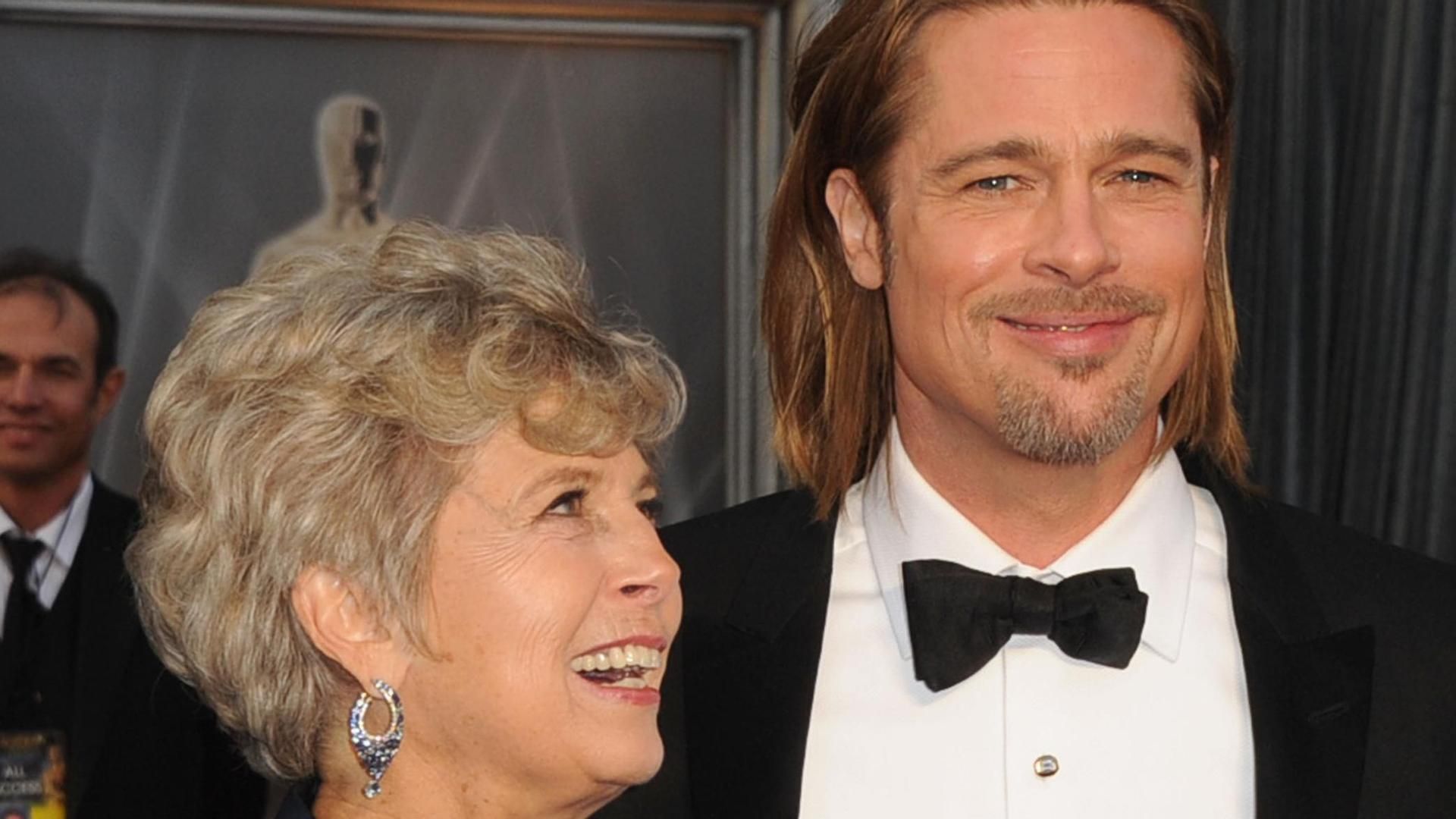 Brad Pitt y su madre