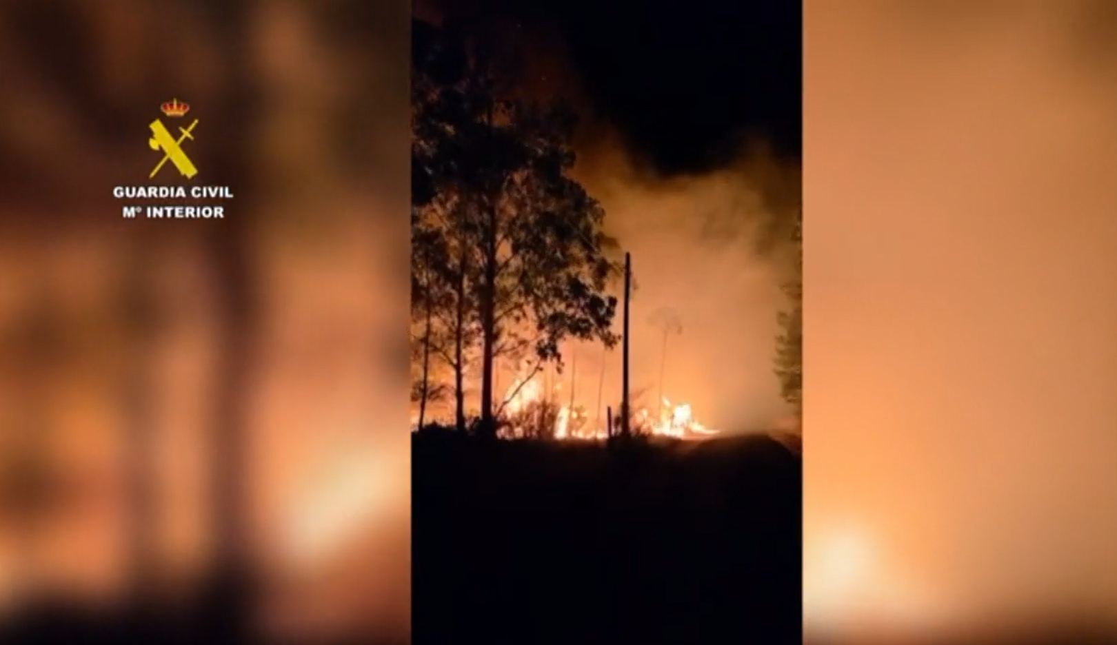 Declaran un nuevo incendio en Pontevedra y se pide a los vecinos que rieguen sus casas