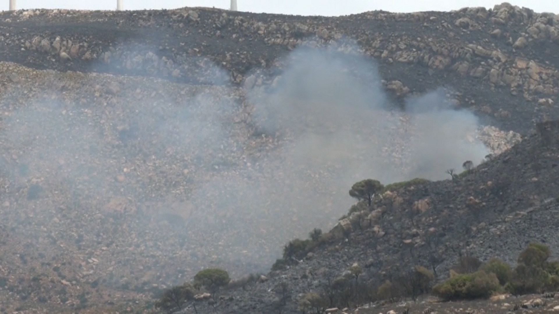 El fuego castiga a Andalucía, Galicia y Navarra: los 1.500 evacuados por el incendio en Tarifa vuelven a sus casas