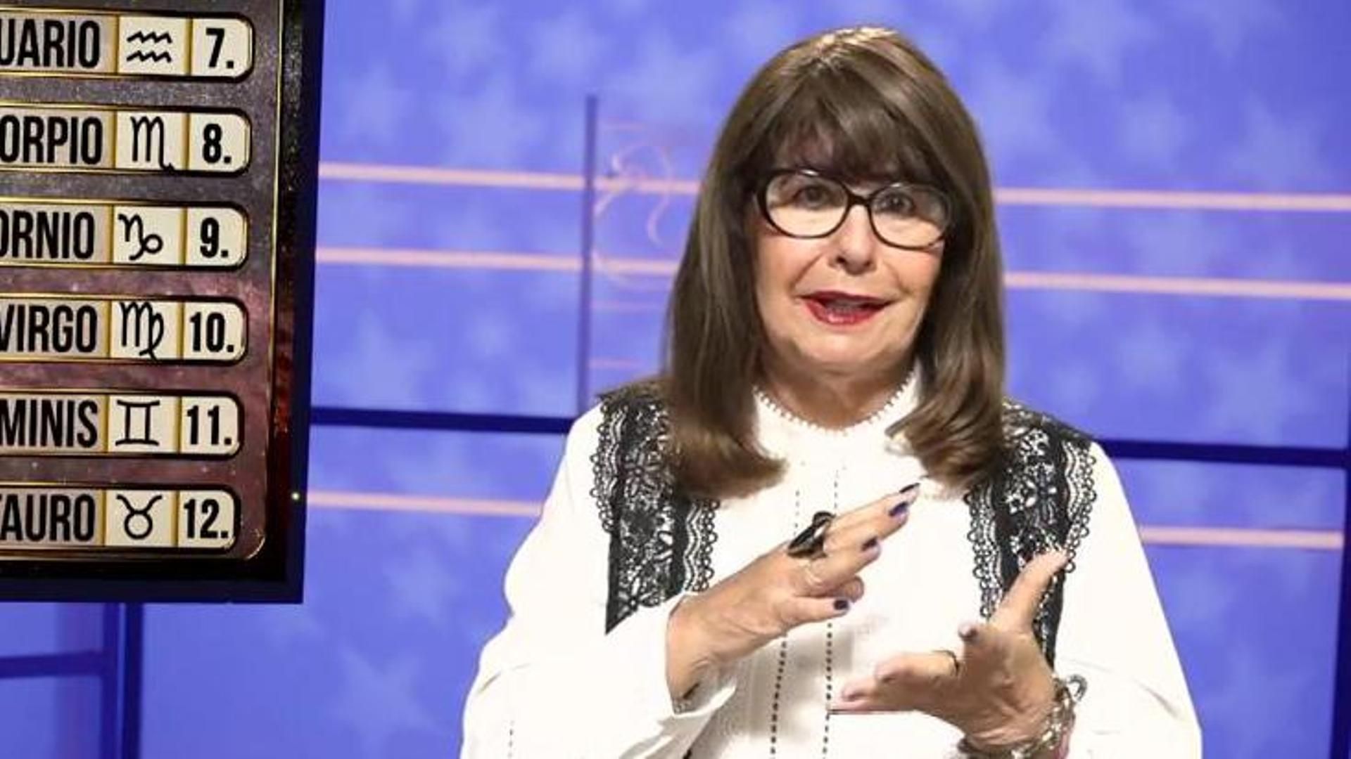 Esperanza Gracia en su programa de Telecinco Esperanza Gracia en su programa de Telecinco