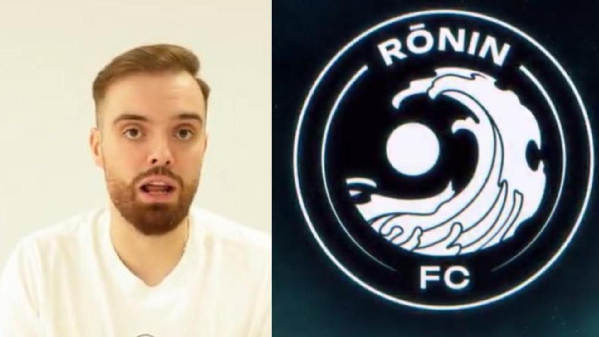 Ibai Llanos presenta Rōnin FC, su propio equipo de fútbol: competirá en Cataluña y está abierto a contratar jugadores por redes sociales