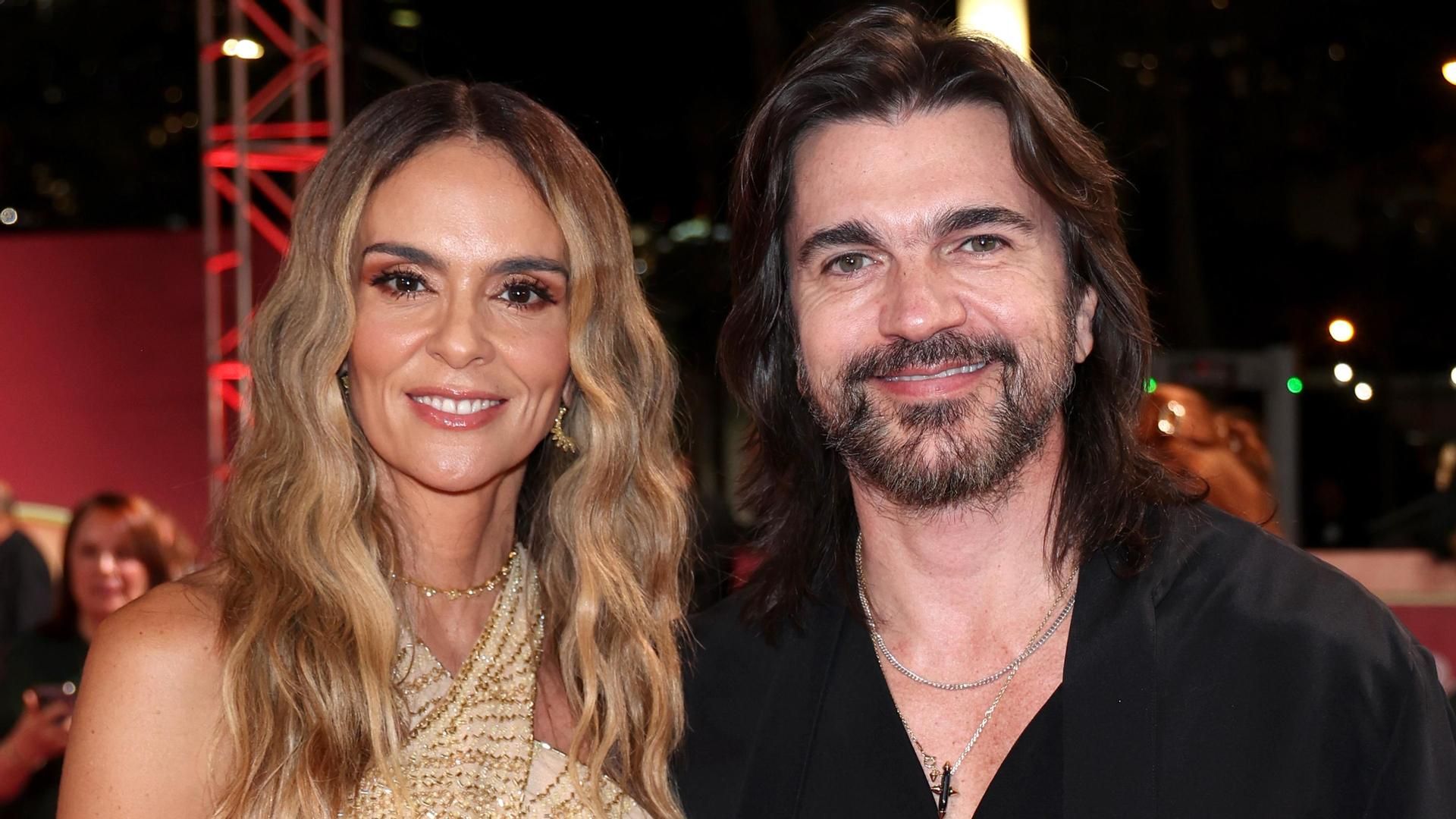 Juanes y su mujer