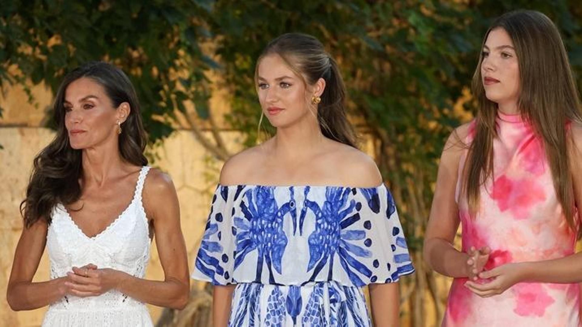 La reina Letizia y sus hijas se hacen virales al decir sus nombres en lengua de signos en Marivent