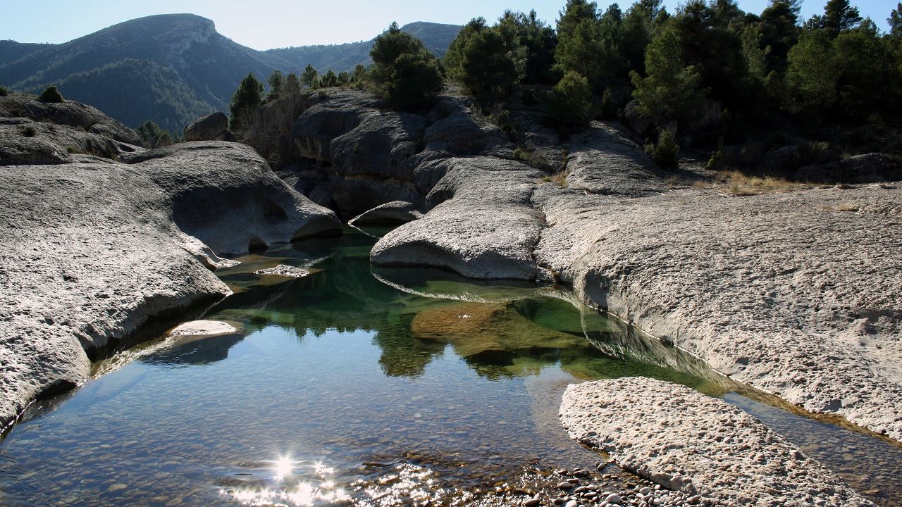 Las pozas de Aguaviva