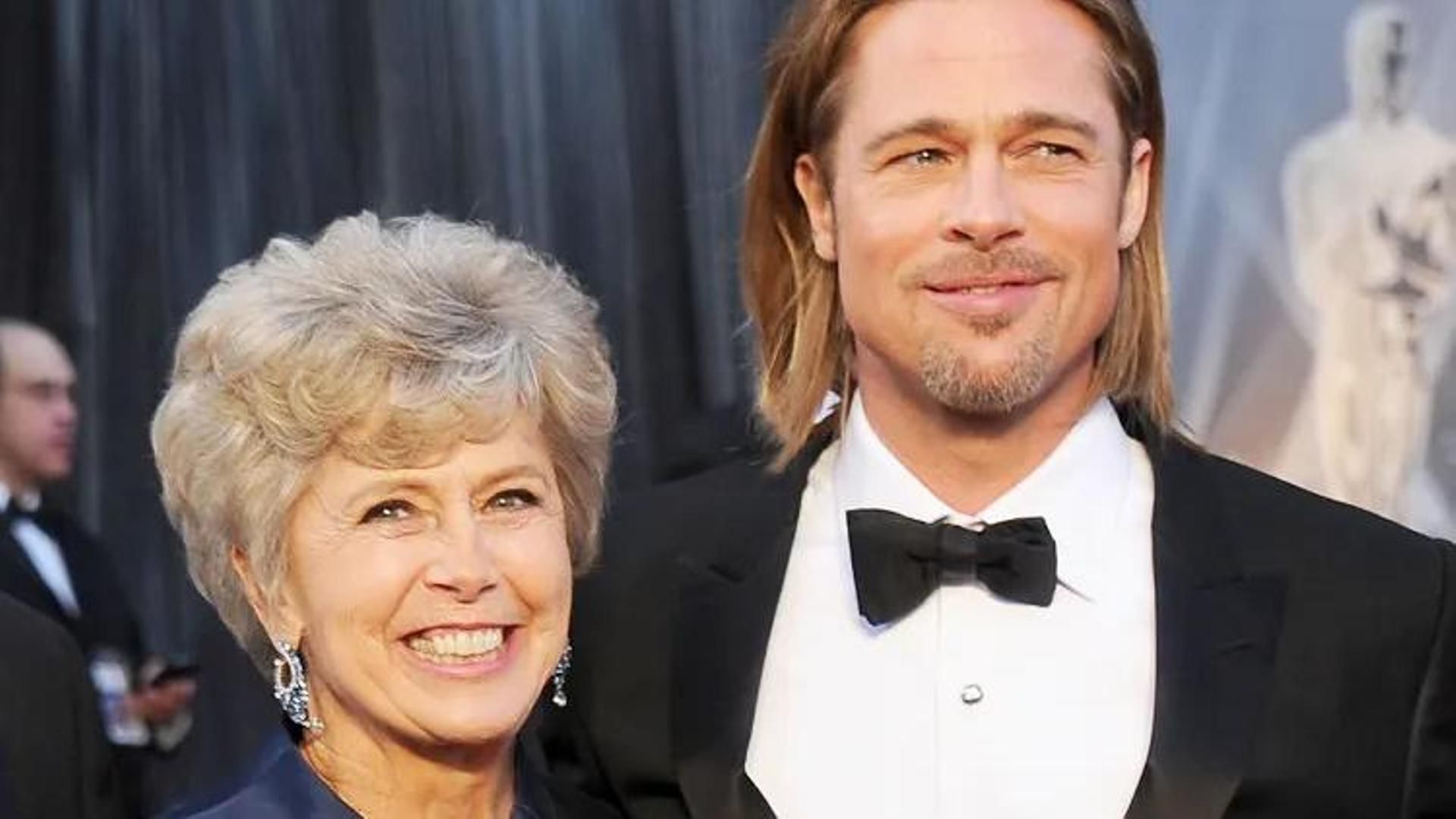 Brad Pitt y su madre