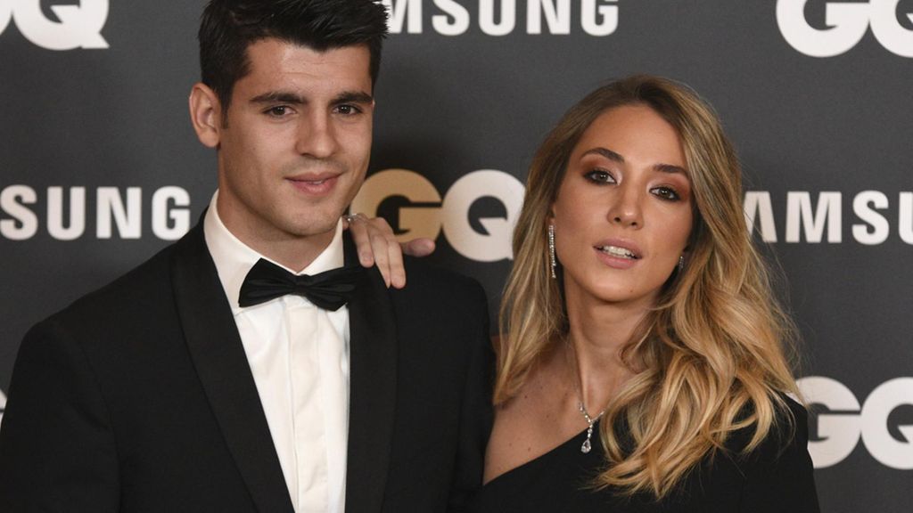 Álvaro Morata y Alice Campello