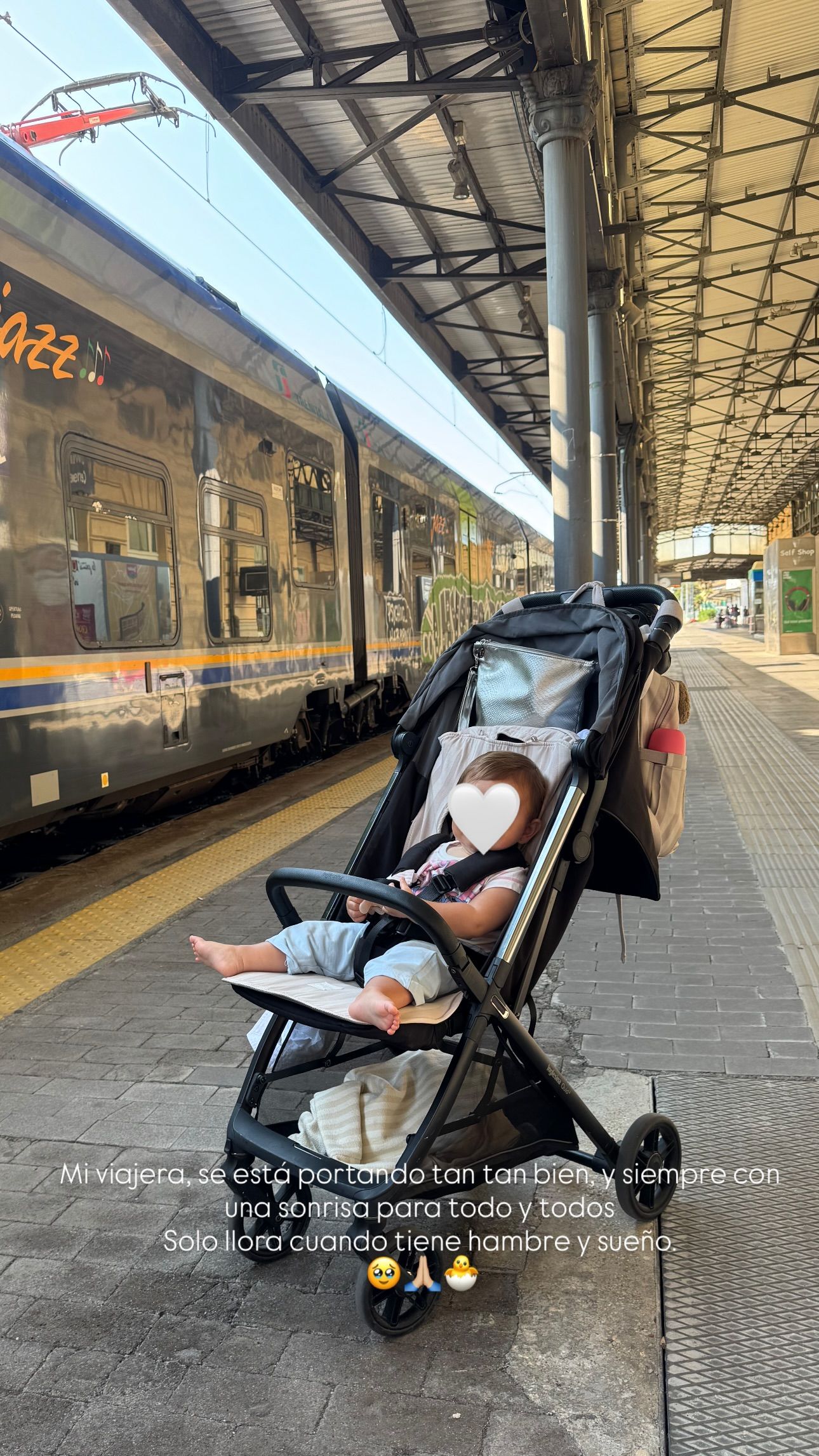 Anabel comparte cómo se está portando su hija Alma en el crucero