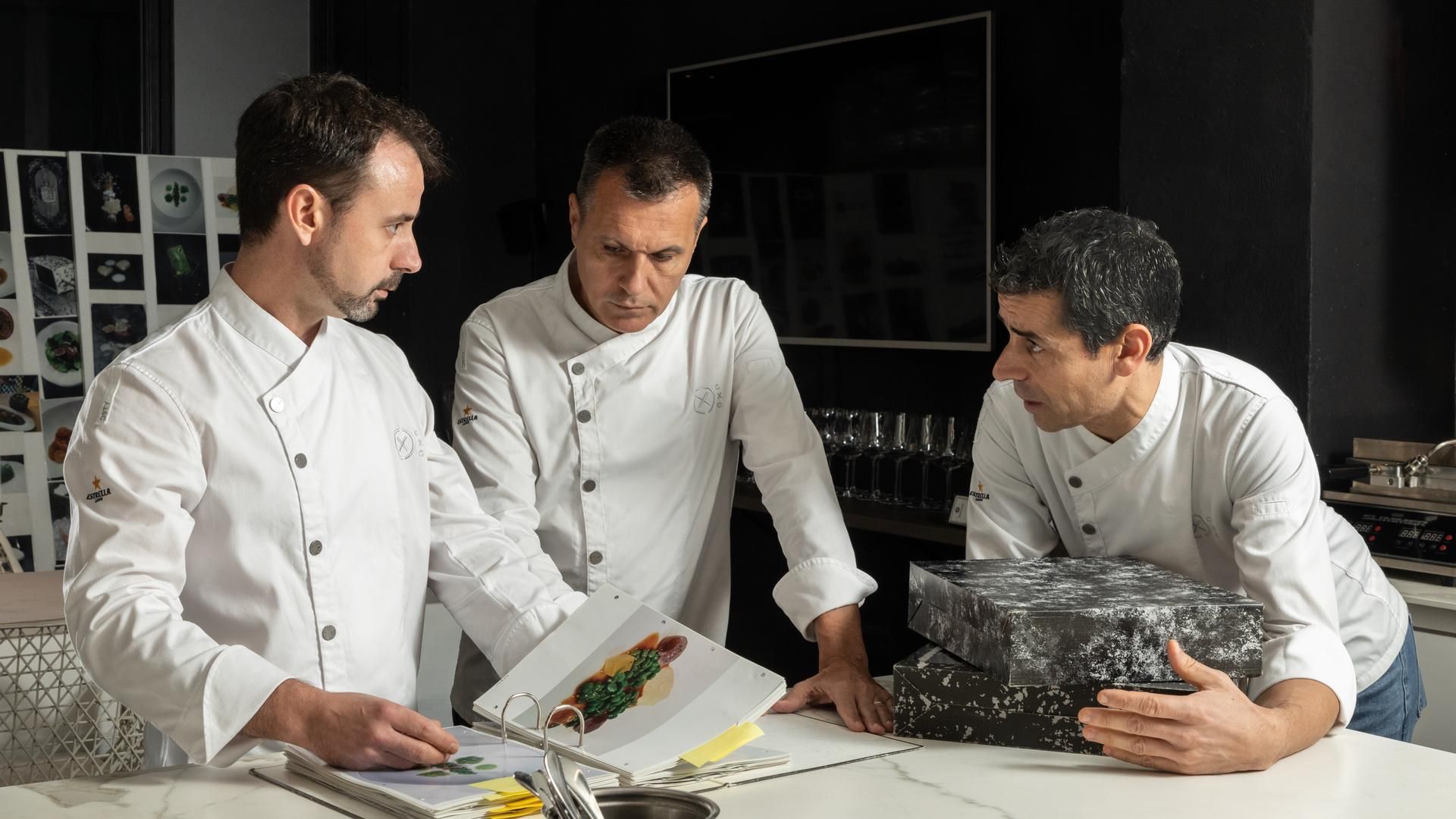 Trío de ases en la cocina de I+D