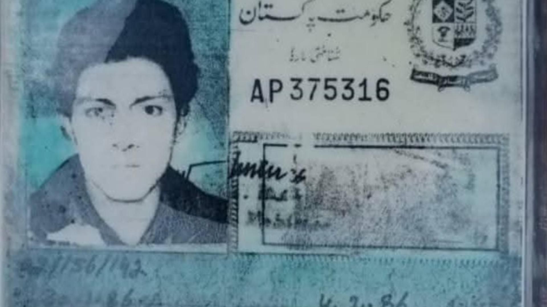 El documento de identidad del hombre que desapareció en 1997