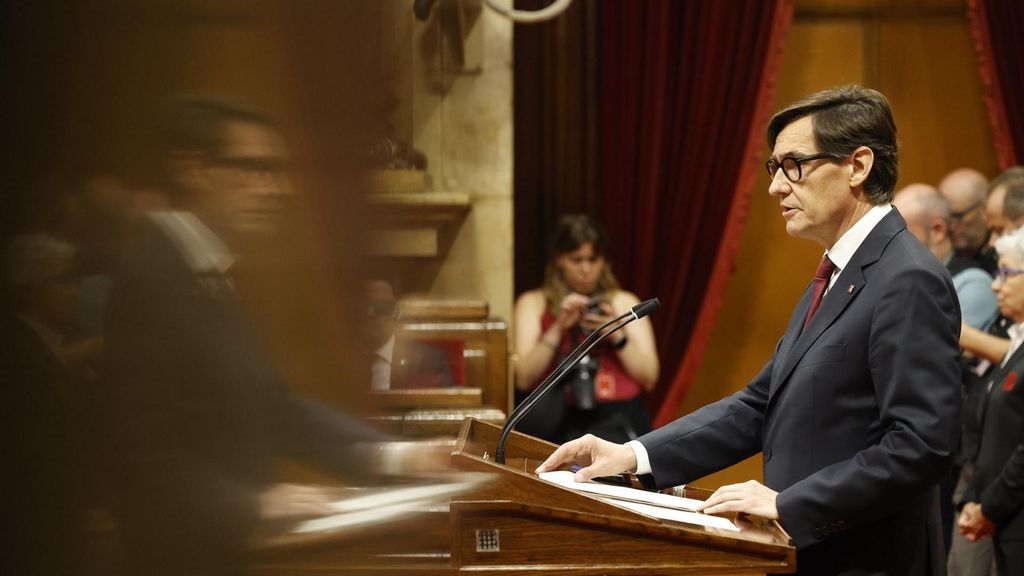 El presidente de la Generalitat, Salvador Illa