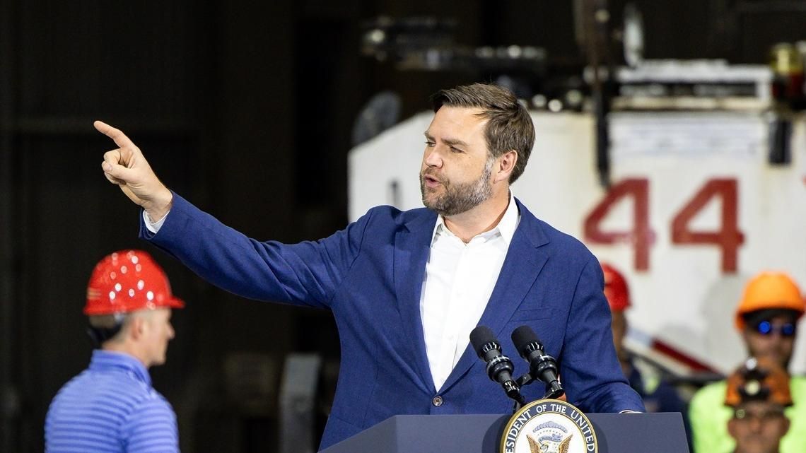 El vicepresidente de EE.UU, J.D Vance