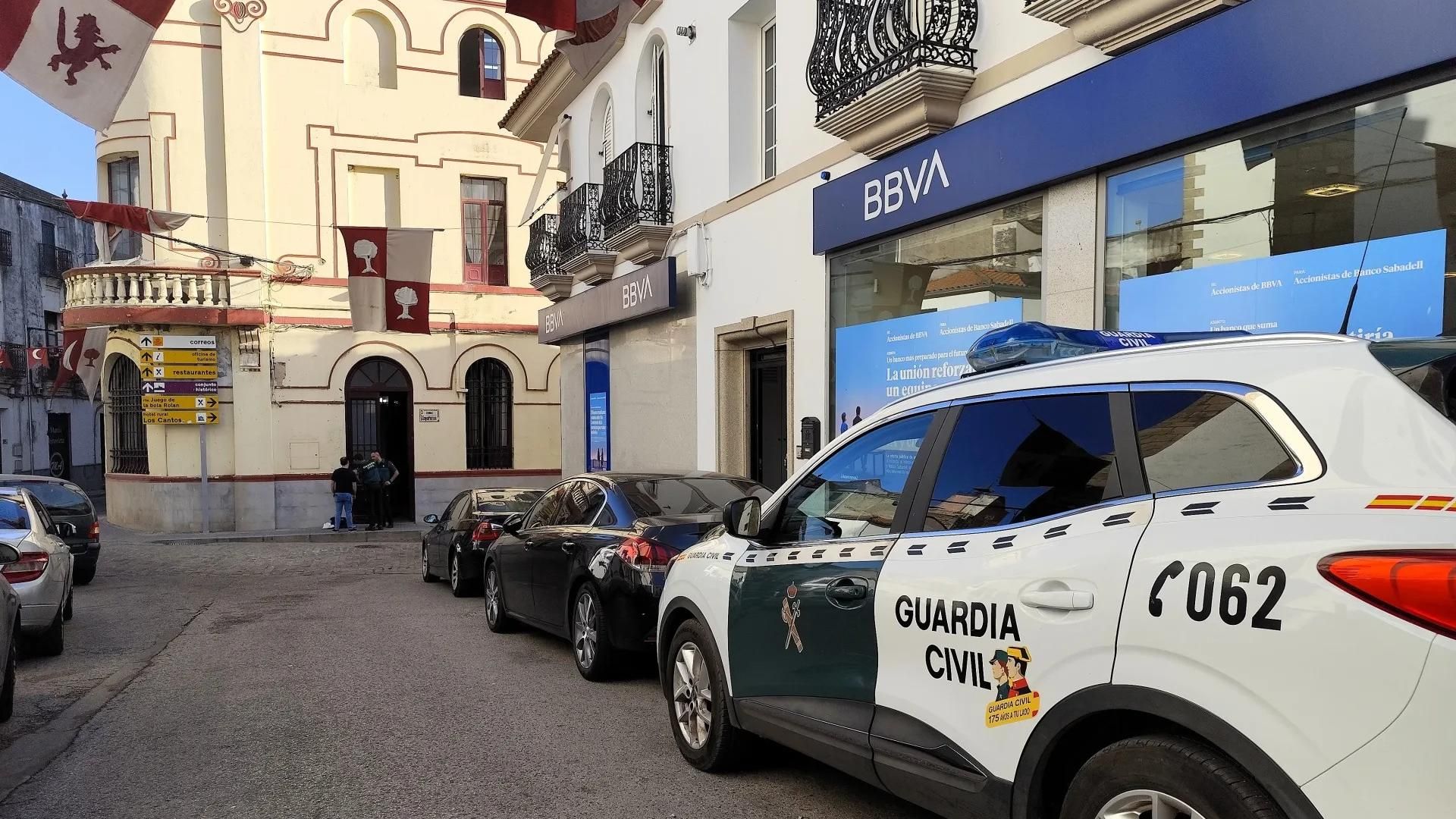 Investigan un robo a la Policía Local de Alburquerque