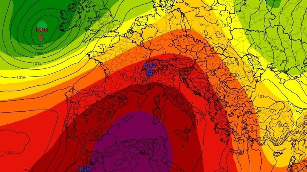 Un domo de calor causará una ola de calor extrema en España