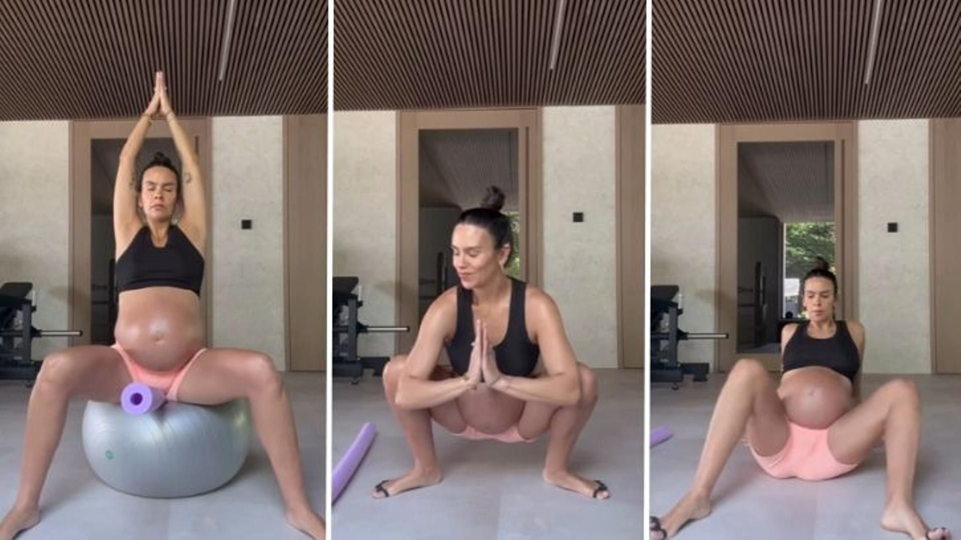 Cristina Pedroche entrenando en su nuevo hogar