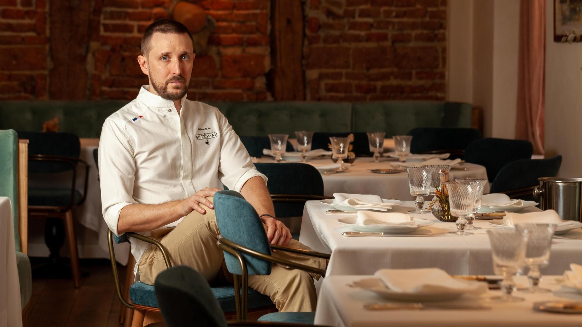 el chef Stephane del Rio