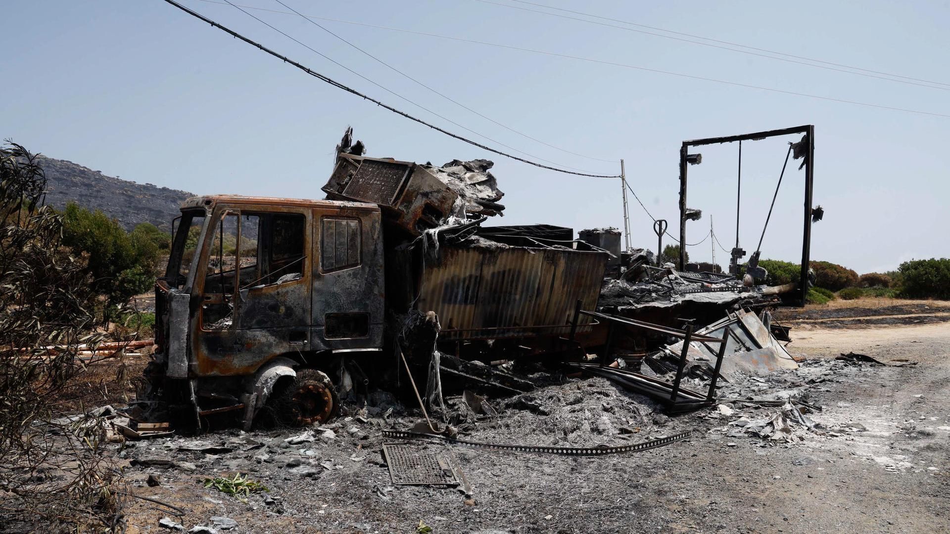 El incendio forestal declarado el pasado martes en Tarifa (Cádiz) ya ha sido sofocado