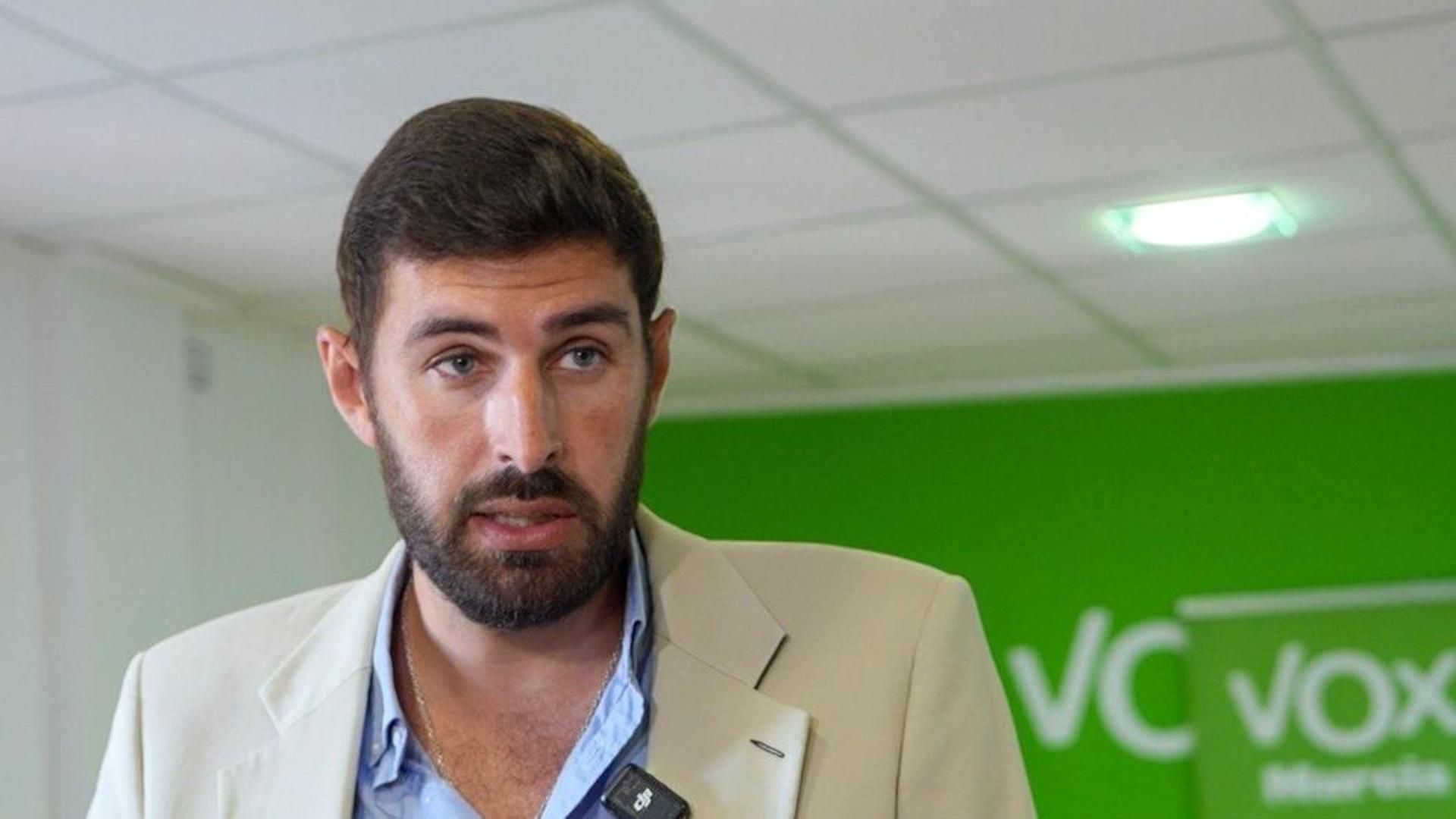 El presidente de Vox en la Región, José Ángel Antelo