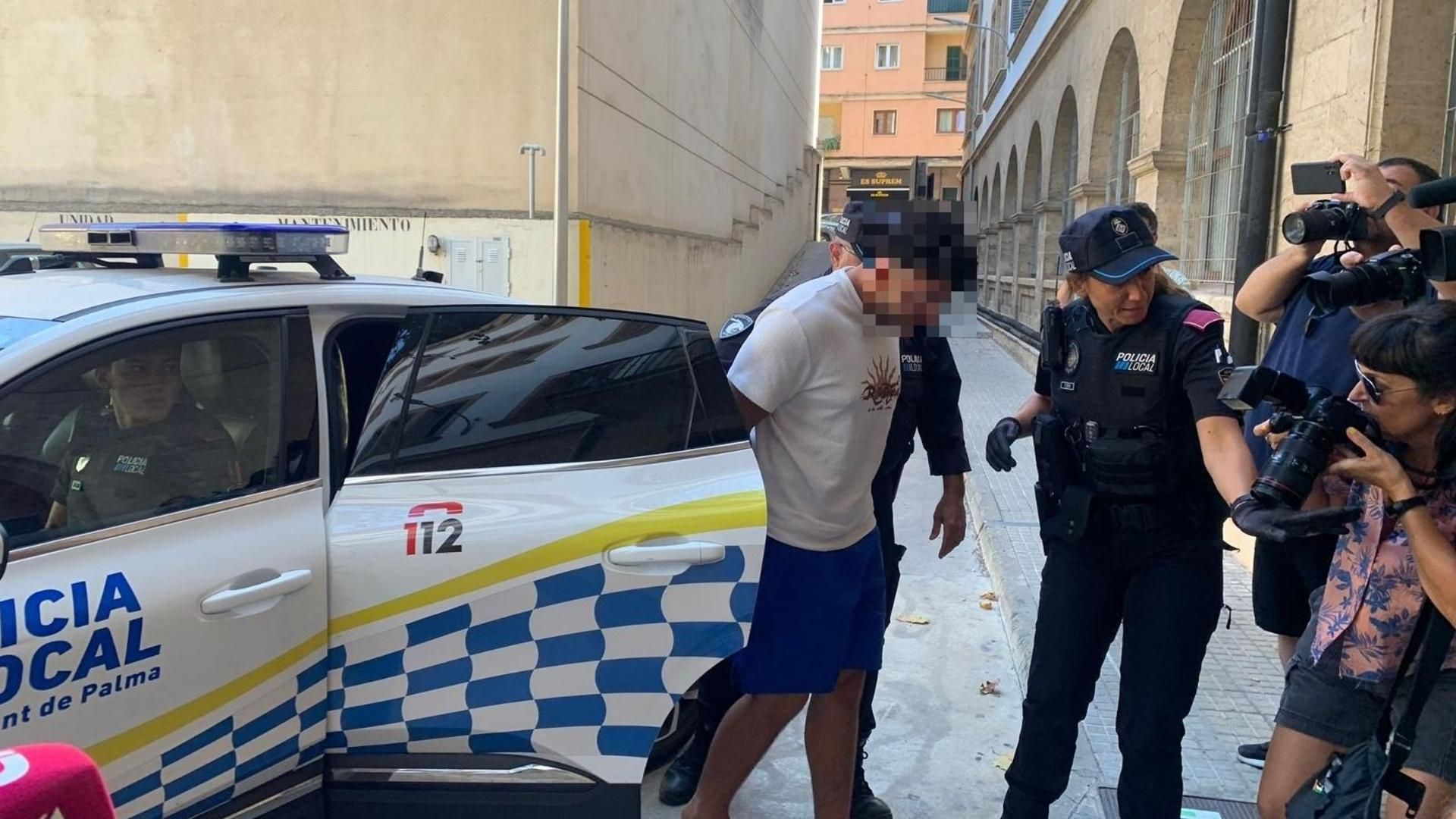 Imagen del joven que ha atropellado al cantante Jaime Anglada