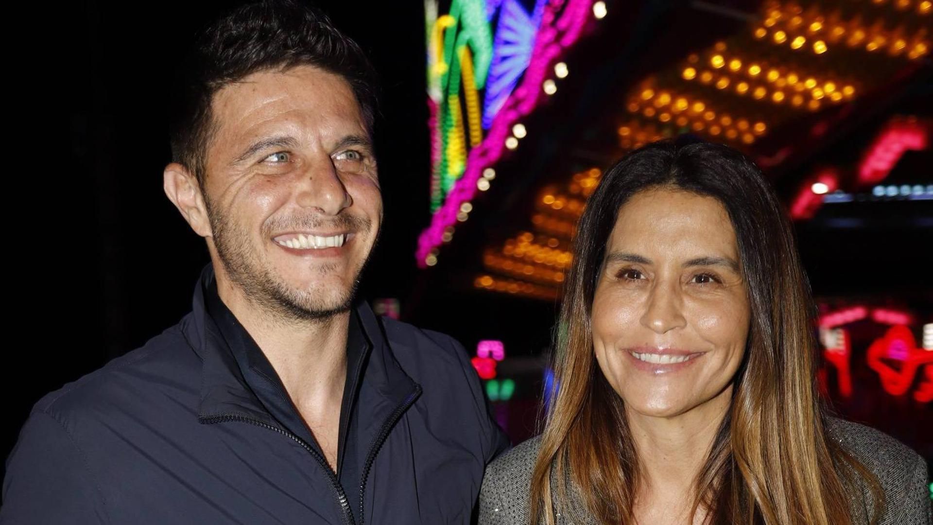 Joaquín Sánchez y Susana Saborido