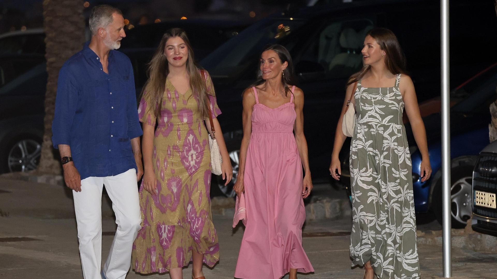 La familia real española