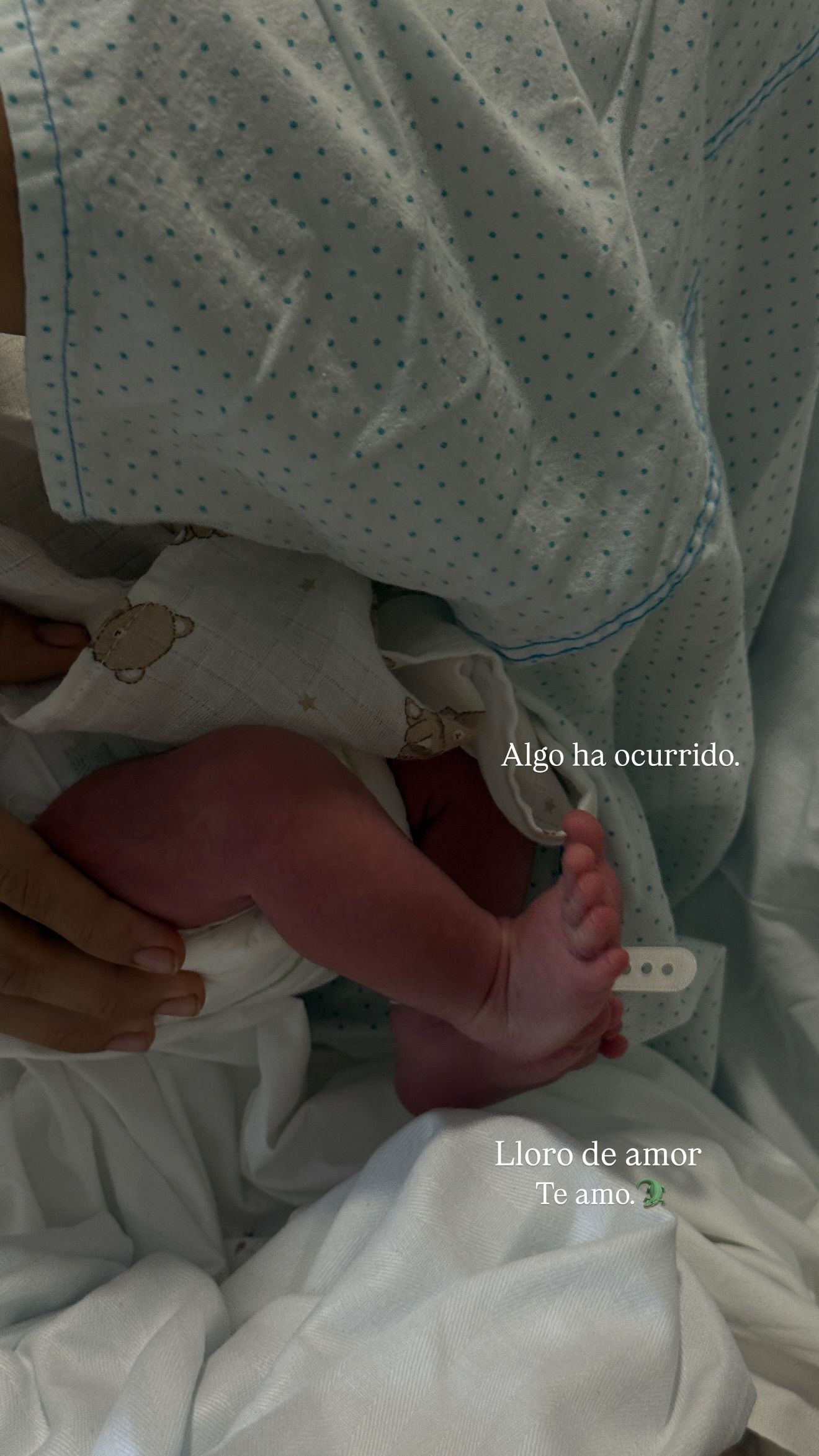La primera foto del bebé de Melissa Villarreal
