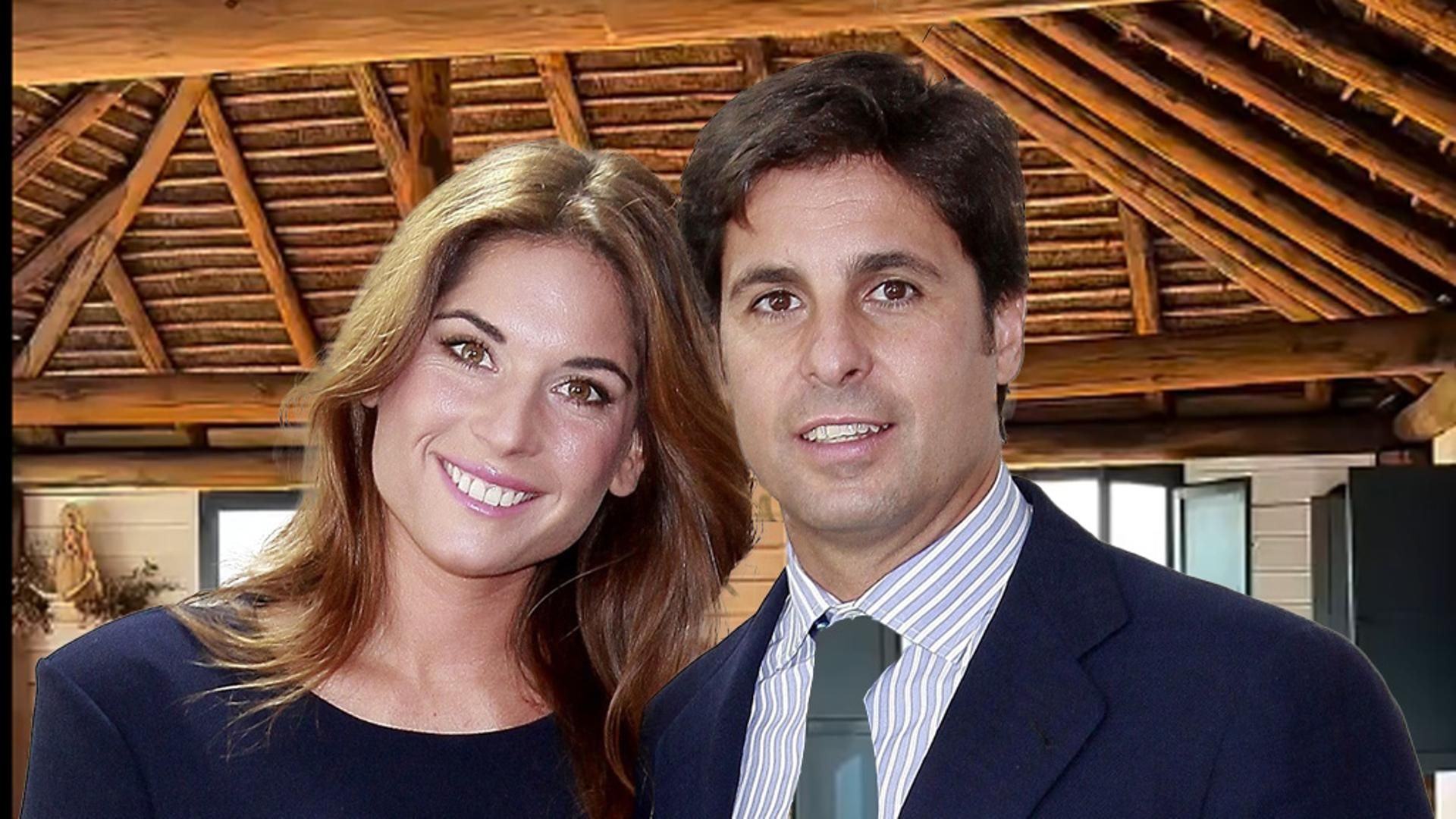 Lourdes Montes y Fran Rivera en su finca