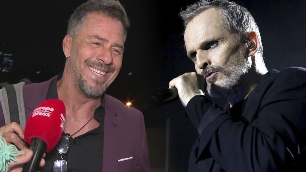 Nacho Palau y Miguel Bosé