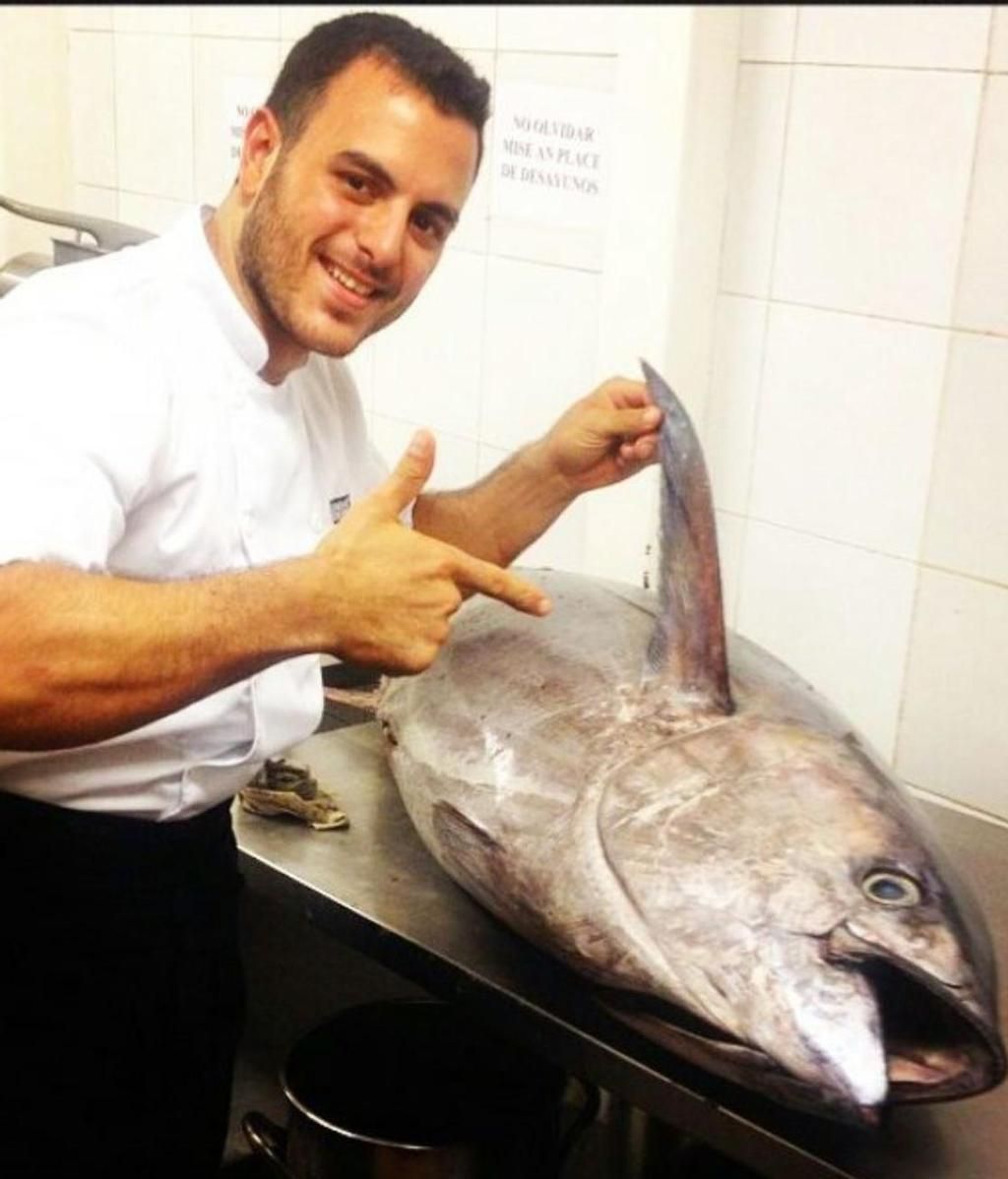 La pasión de Rafa Bergamo por el pescado y el marisco viene desde muy atrás