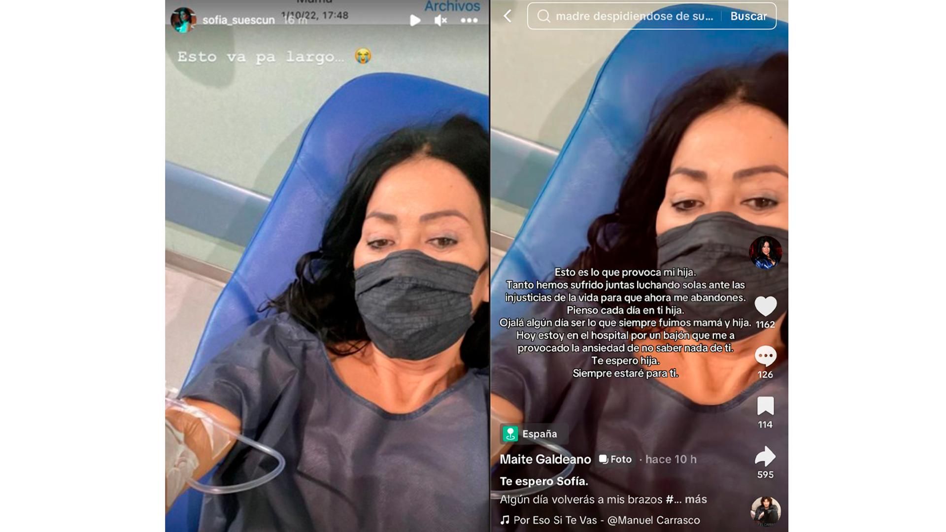 Una cuenta de Tiktok se hace pasar por Maite Galdeano y publica contenido viejo haciéndolo pasar por actual