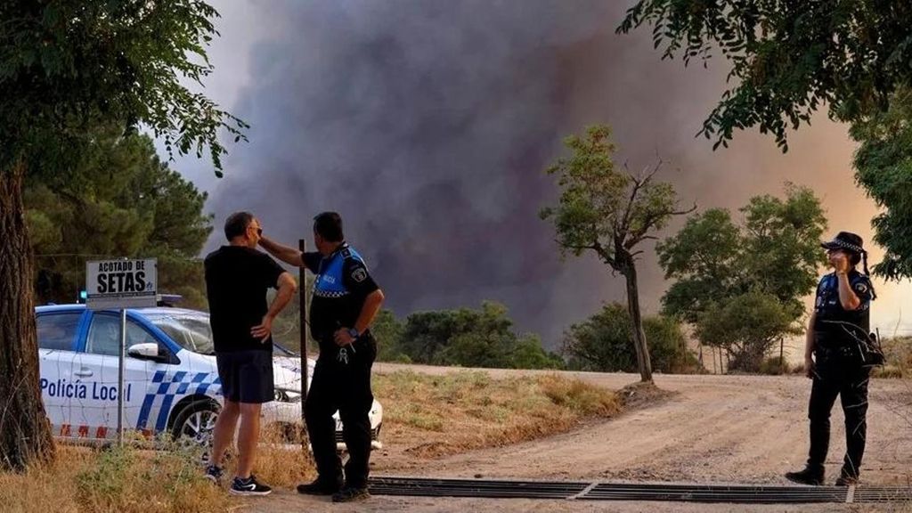 El incendio de Ávila sigue activo y con "muchas" reproducciones en un perímetro estable