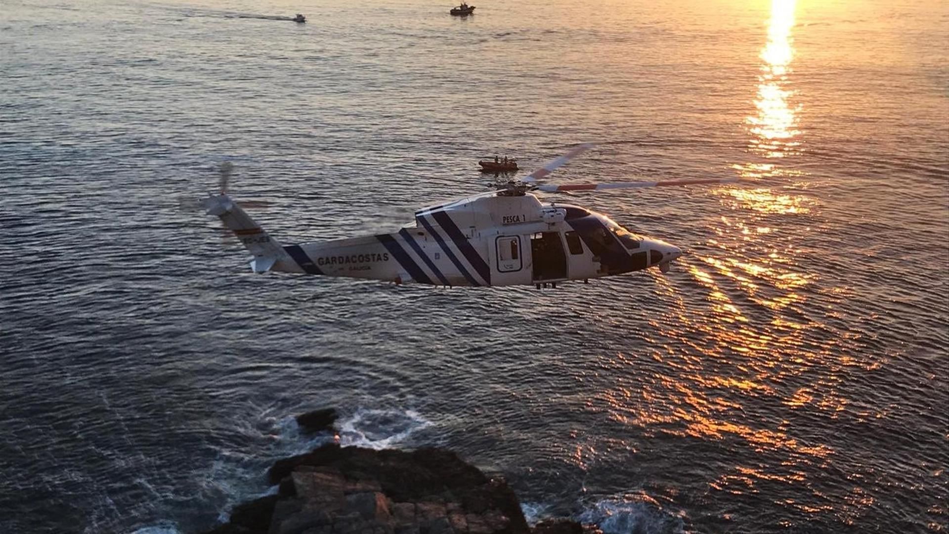 Helicoptero guardacosta Galicia Pesca I