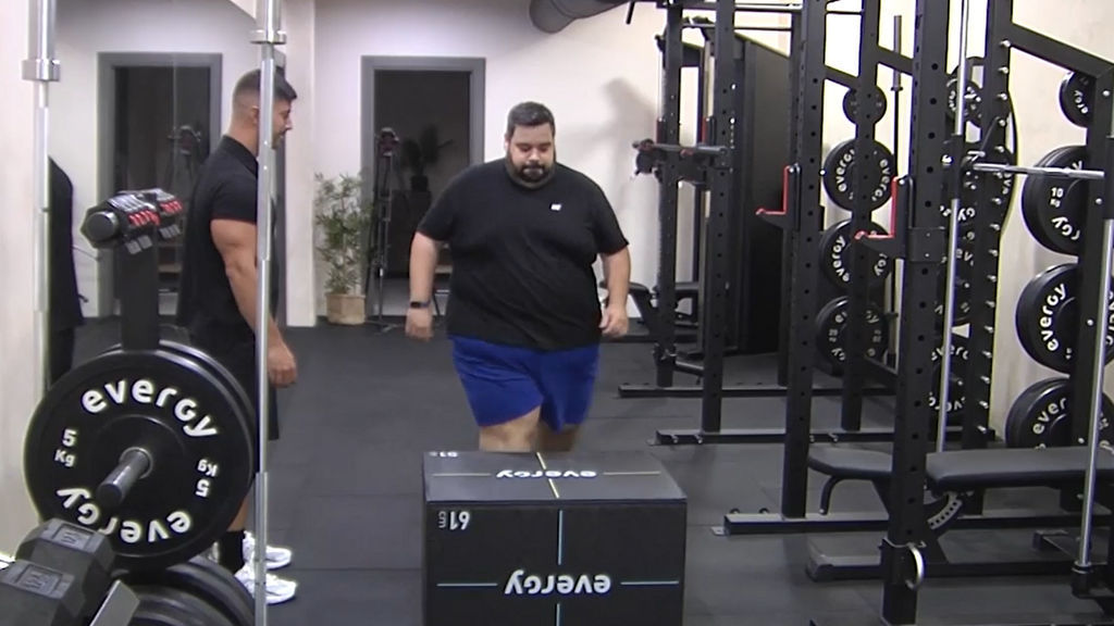 La historia de superación de Marcos: de pesar 225 kilos a ser un ejemplo para llevar una vida más sana