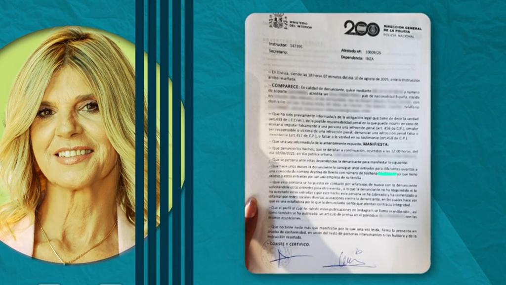 El enfado de Arantxa de Benito tras ser estafada con entradas falsas: "Lo dejo en manos de los abogados"