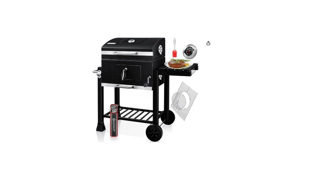 Barbacoa de carbón Kesser de Acero inoxidable