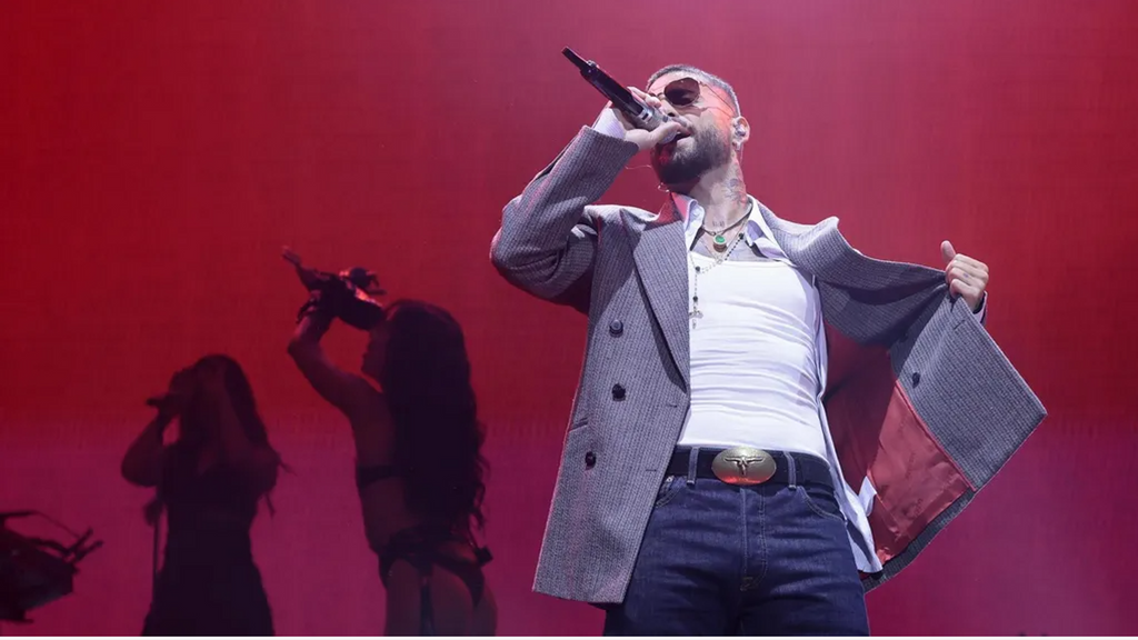 El cantante colombiano, Maluma