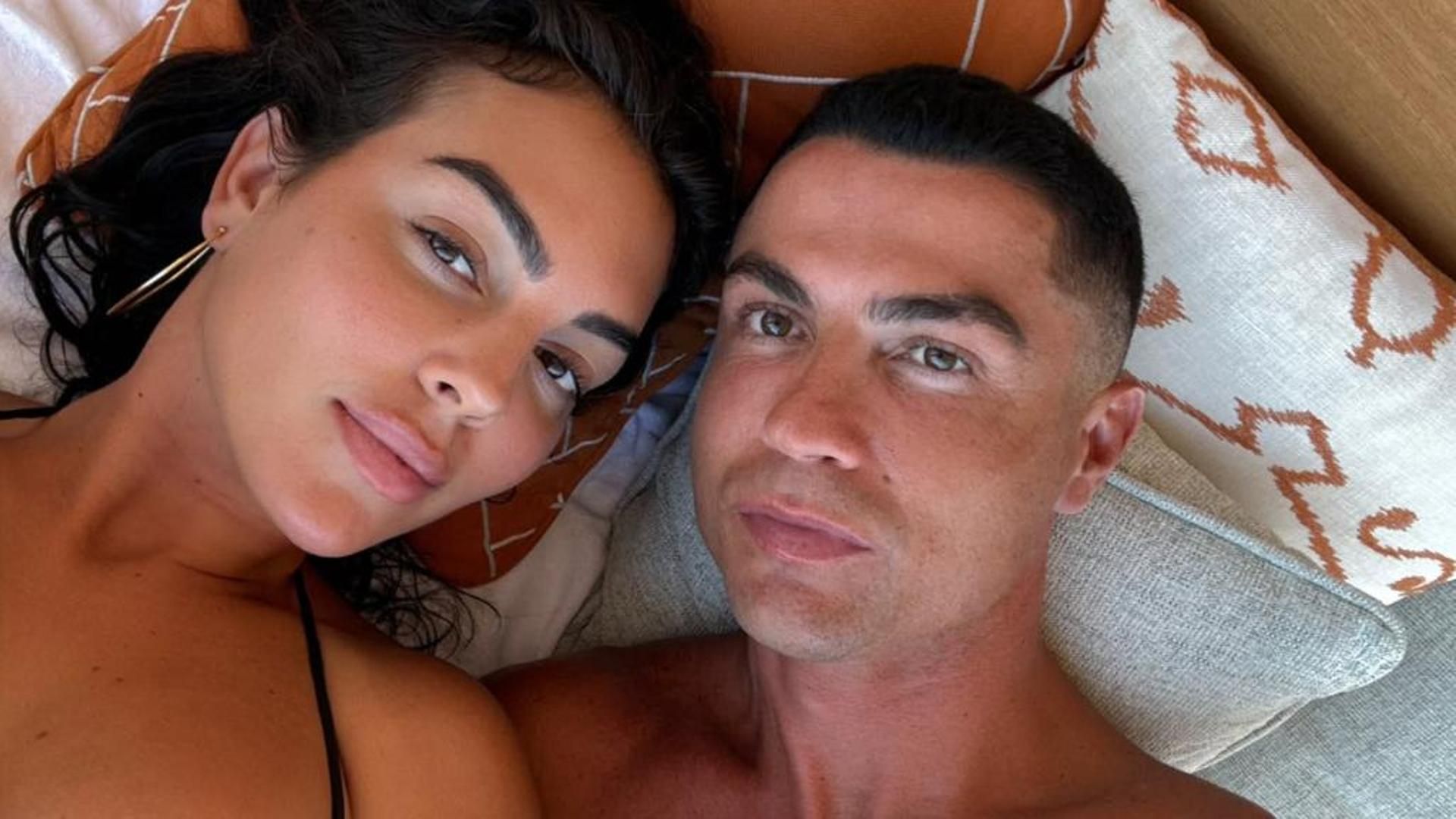 Georgina Rodríguez y Cristiano Ronaldo