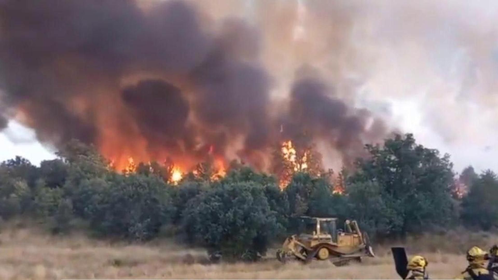 Incendio en Zamora Incendio en Zamora