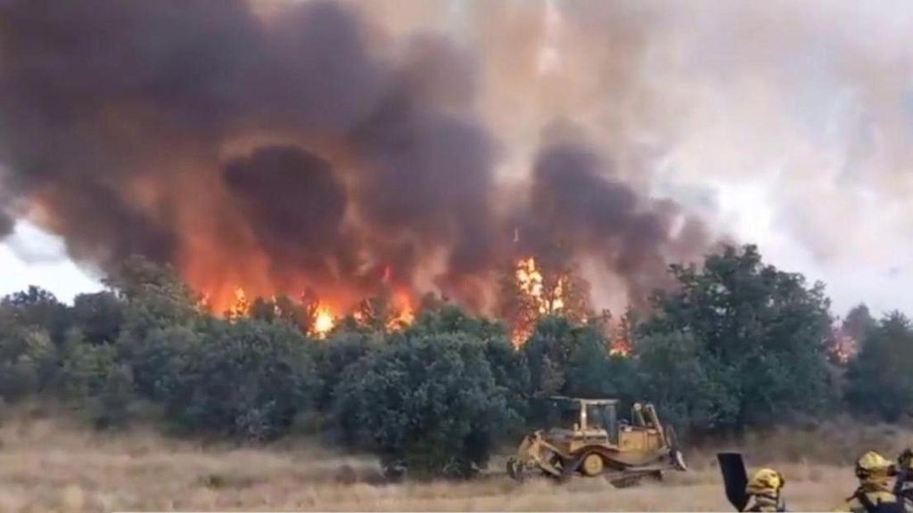 Incendio en Zamora