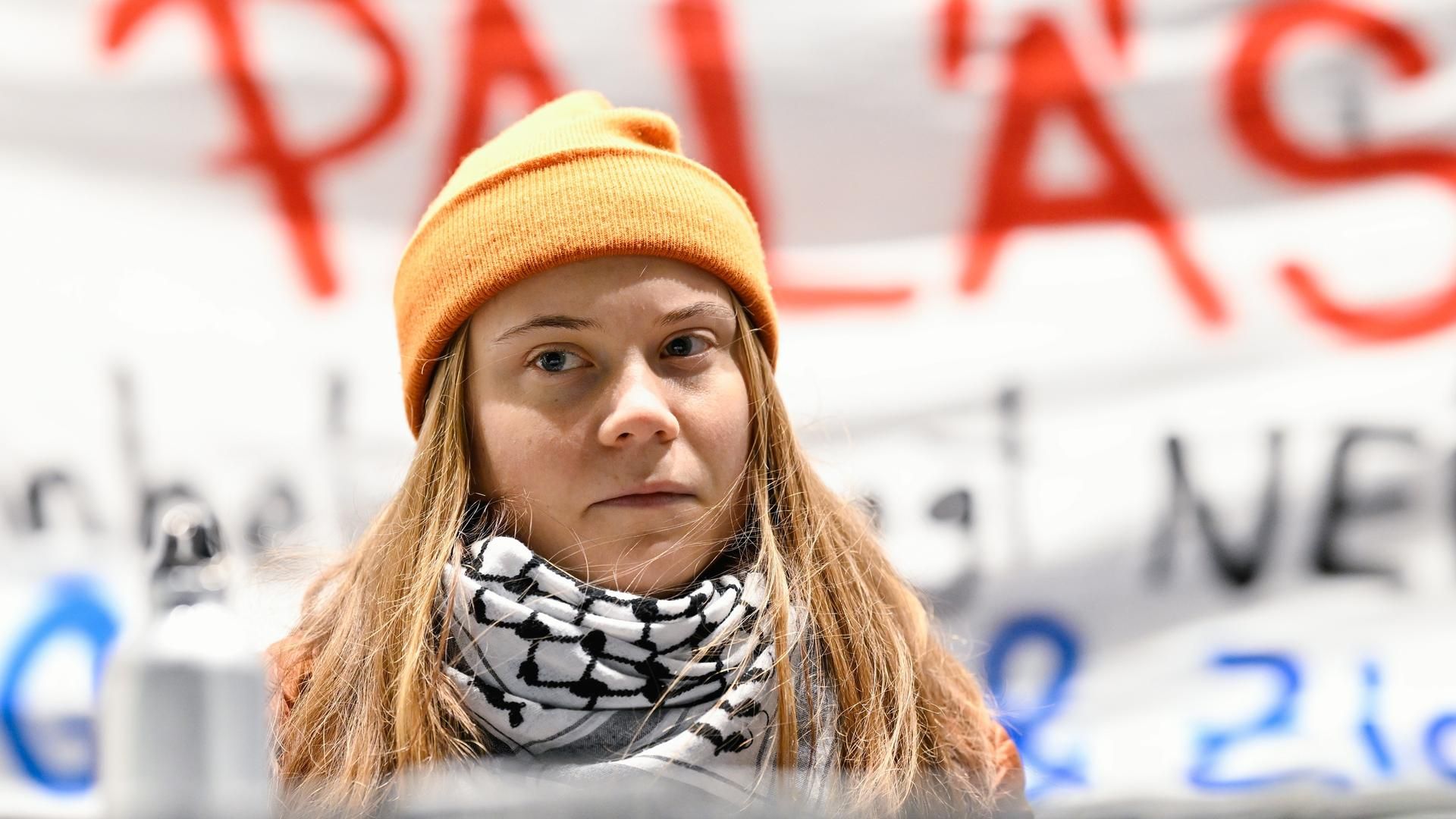 La activista sueca Greta Thunberg