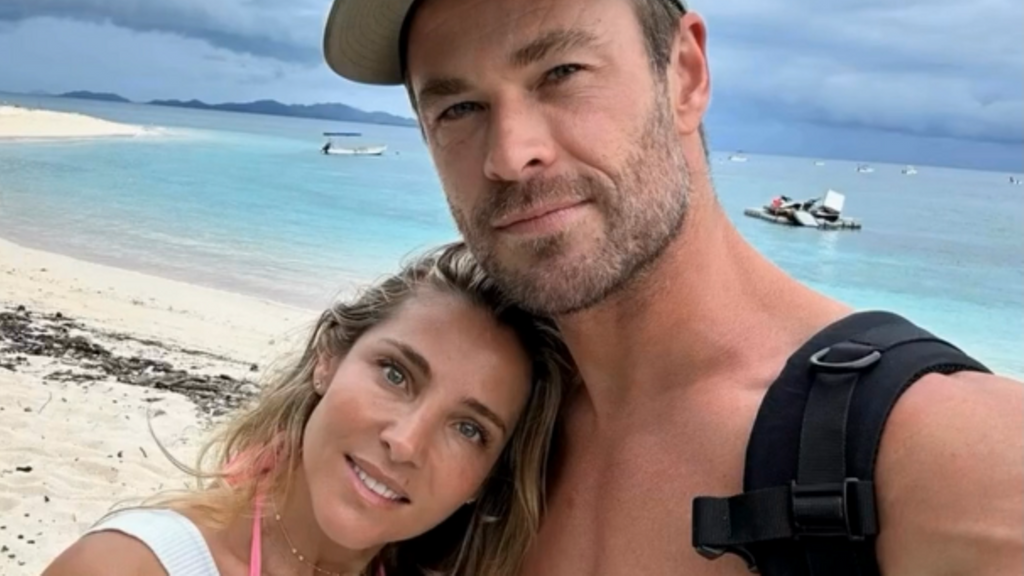 La felicitación de Elsa Pataky a Chris Hemsworth
